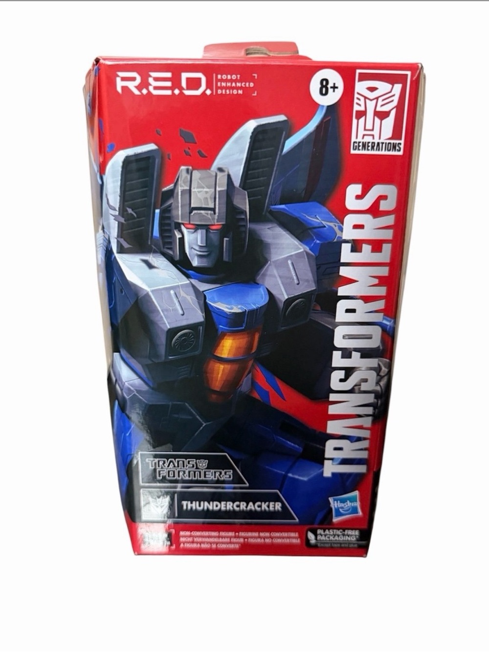 Hasbro Transformers R.E.D. Thundercracker Figure New Sealed